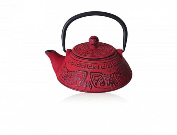 TEIERA IN GHISA Ohara Rossa 400ml