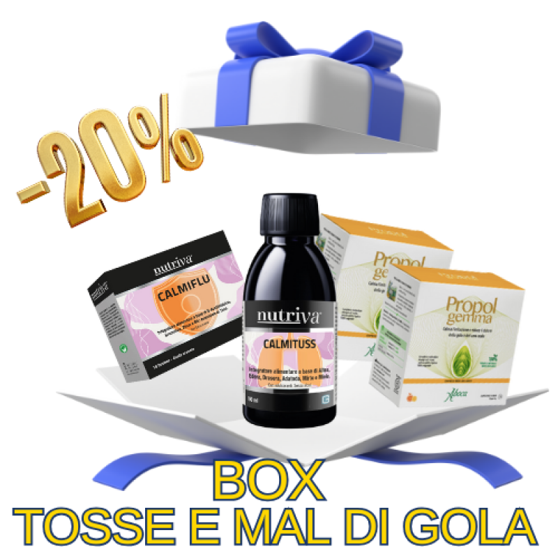 BOX TOSSE E MAL DI GOLA sconto 20%