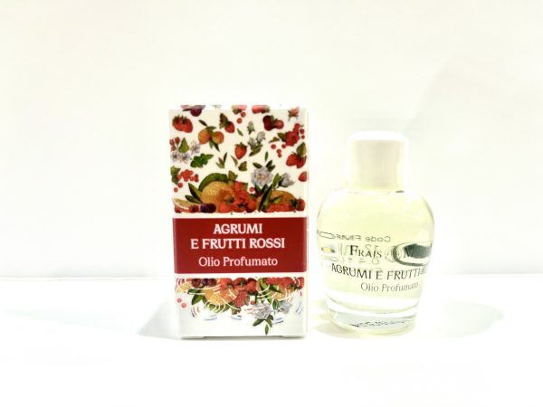 OLIO PROFUMATO AGRUMI E FRUTTI ROSSI 12 ml