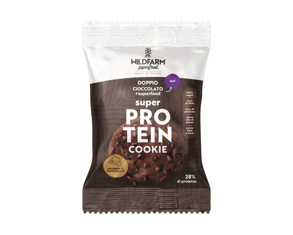 Super Protein biscotto proteico ( gusto cioccolato e açai)