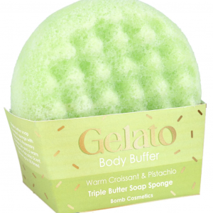 SPUGNA DA BAGNO croissant e pistacchi