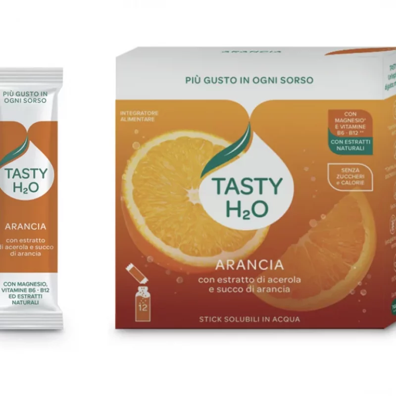 ARANCIA- TASTY H20 - Insaporitori acqua senza zucchero nè calorie