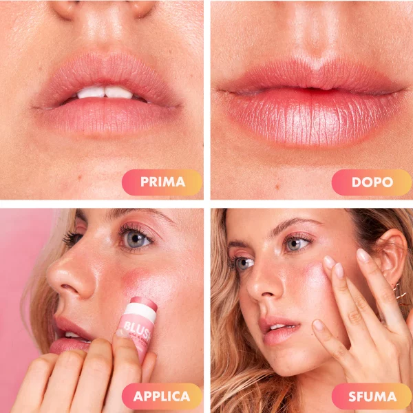 Blush Labbra e Guance - Soft Rose - immagine 7