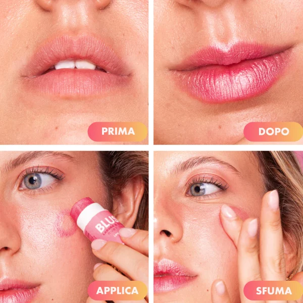 Blush Labbra e Guance - Ruby Glow - immagine 5