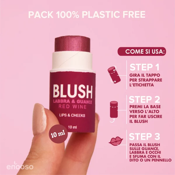 Blush Labbra e Guance - Red Wine - immagine 5