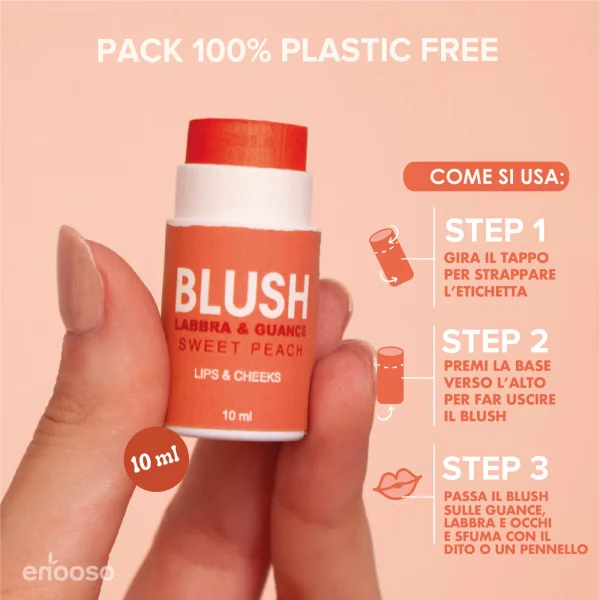 Blush Labbra e Guance - SWEET PEACH - immagine 3