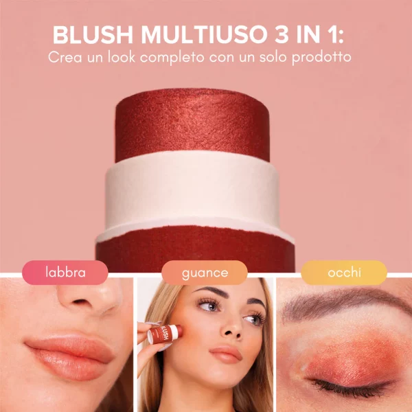 Blush Labbra e Guance - Caramel  Toast - immagine 3