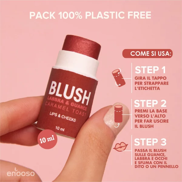 Blush Labbra e Guance - Caramel  Toast - immagine 4