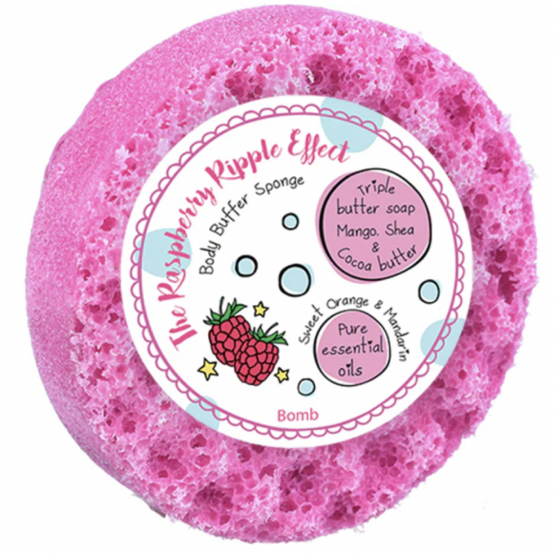SPUGNA DA BAGNO The Raspberry ripple effect ( LAMPONE)