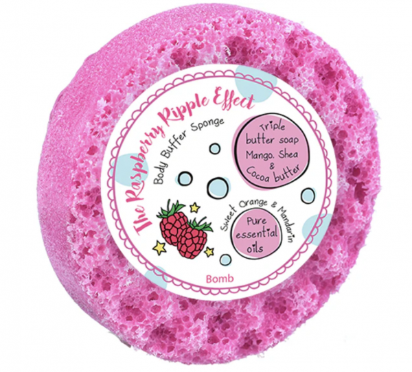 SPUGNA DA BAGNO The Raspberry ripple effect ( LAMPONE)
