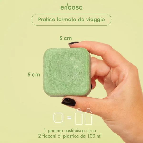 Shampoo Solido Rivitalizzante Biotina e Rosmarino - immagine 4