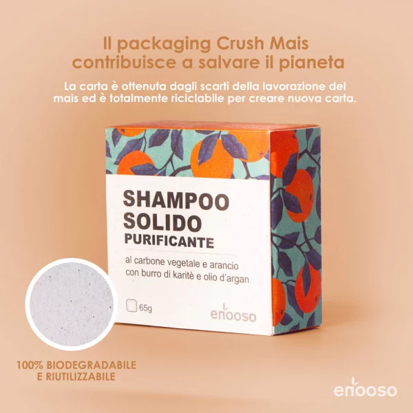 Shampoo Solido Purificante per capelli Grassi - immagine 4