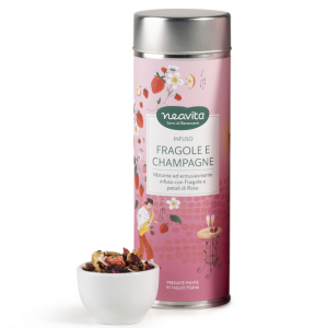Silver Tin FRAGOLE E CHAMPAGNE