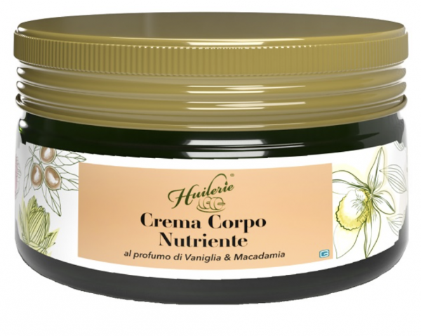 Crema Corpo Nutriente Olio Di Mandorle Dolci Fragranza Vaniglia E Macadamia