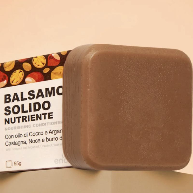 BALSAMO SOLIDO NUTRIENTE per capelli crespi