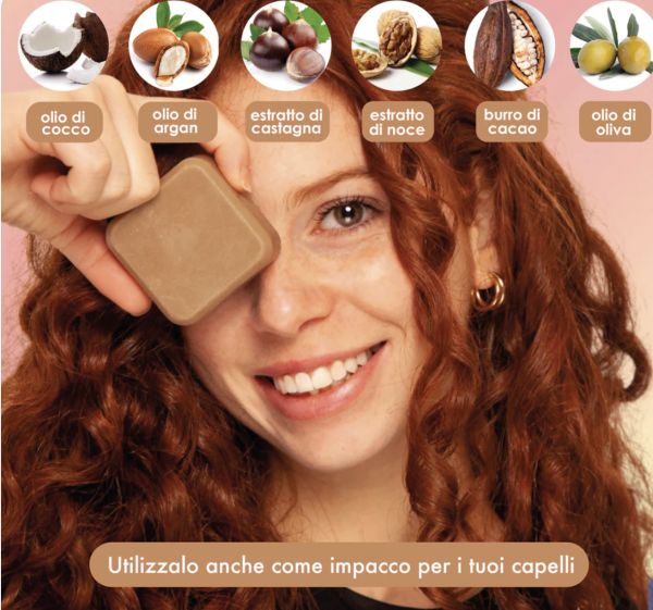 BALSAMO SOLIDO NUTRIENTE per capelli crespi - immagine 4