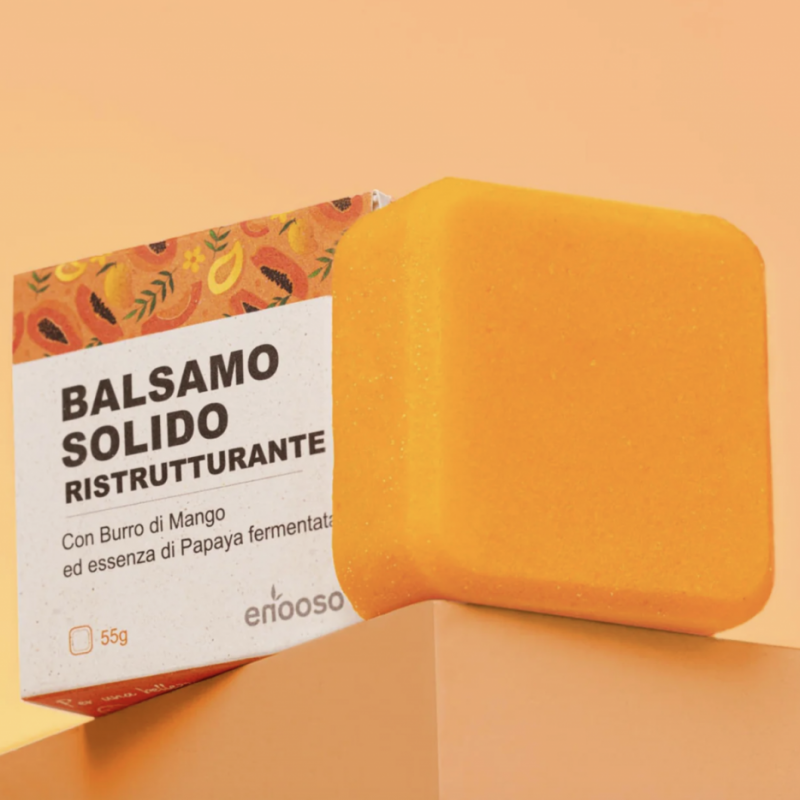 BALSAMO SOLIDO RISTRUTTURANTE per capelli stressati