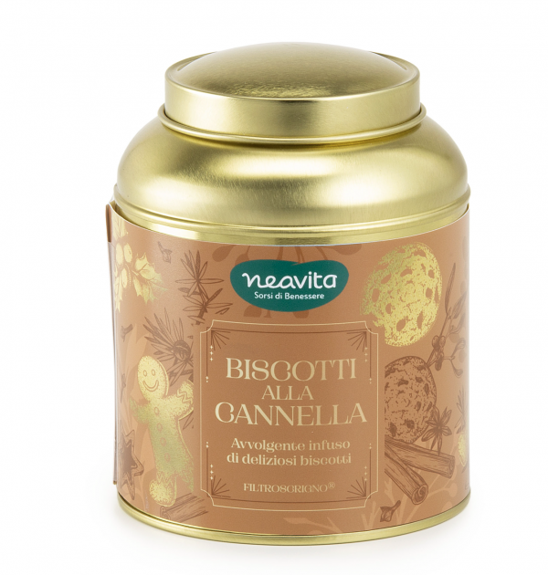 INFUSO BISCOTTI ALLA CANNELLA 12 Filtroscrigno in caddy