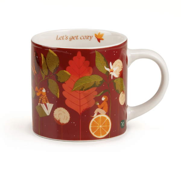 MUG WARMY TEA ROSSA