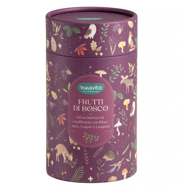 Infuso FRUTTI DI BOSCO in Gift Box Viola Infusi da Favola