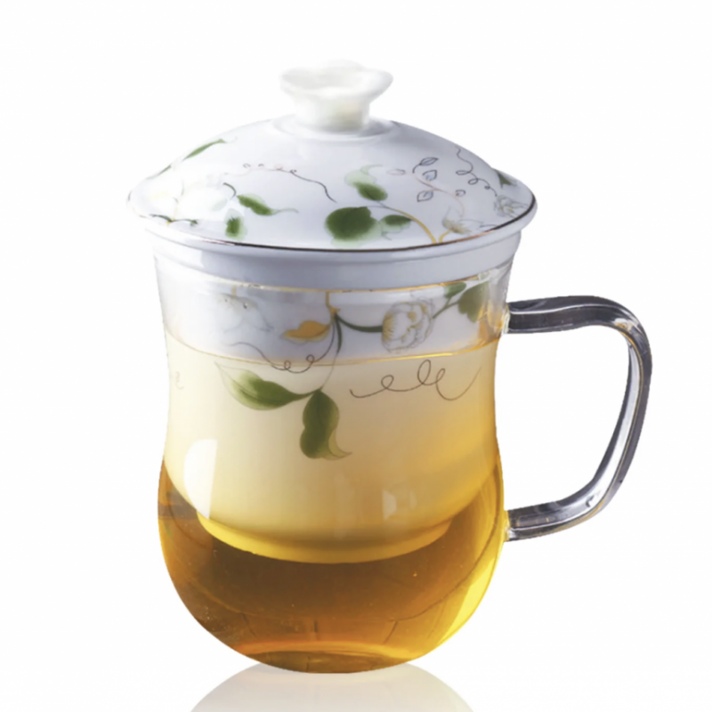 Infusiera CAMELIA in vetro borosilicato con filtro in ceramica