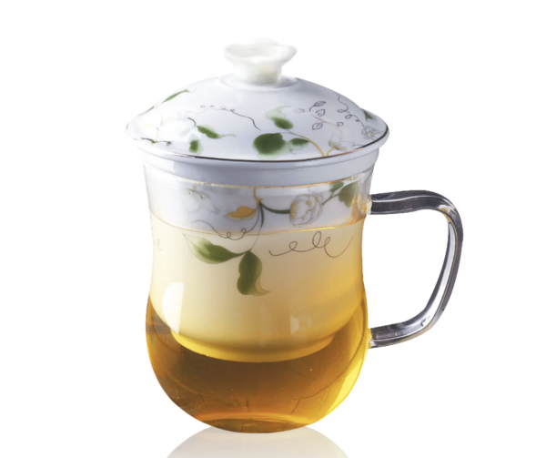 Infusiera CAMELIA in vetro borosilicato con filtro in ceramica