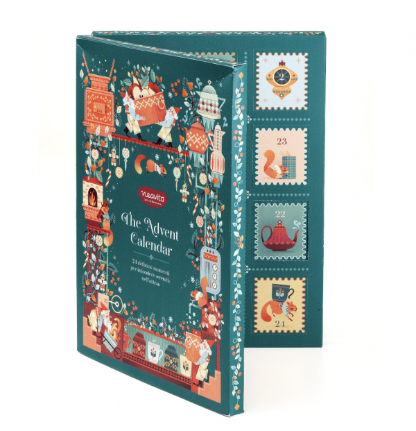 CALENDARIO DELL' AVVENTO BIO - 48 tisane assortite