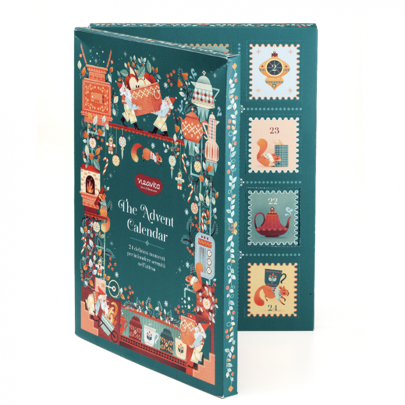 CALENDARIO DELL' AVVENTO BIO - 48 tisane assortite