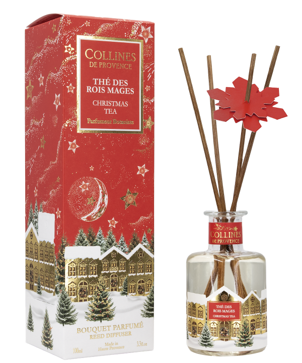 Diffusore profumo per ambiente a bastoncini TE' DI NATALE 100 ml