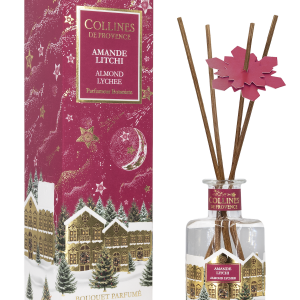 Diffusore profumo per ambiente a bastoncini MANDORLA E LITCHI 100 ml