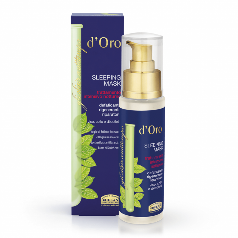 SLEEPING MASK Maschera Viso Trattamento Notte