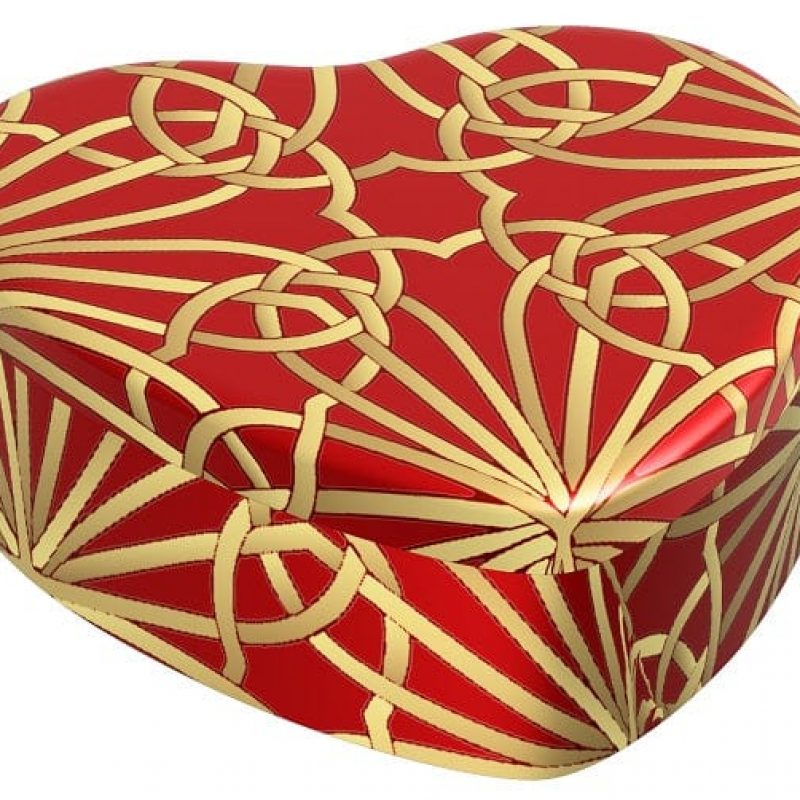 Candela Cuore Rosso/Oro