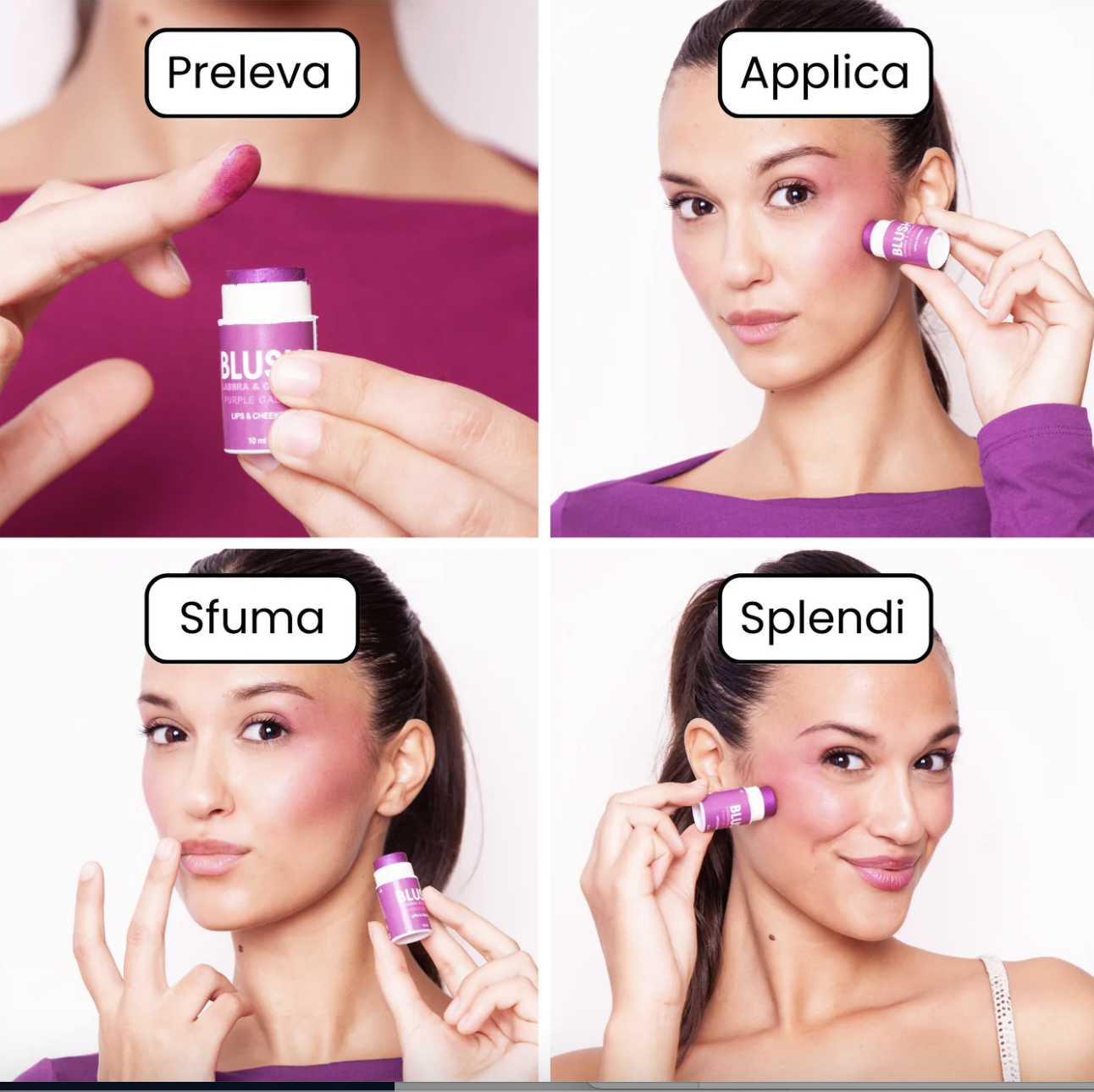 Blush Labbra e Guance - PURPLE GALAXY - immagine 2