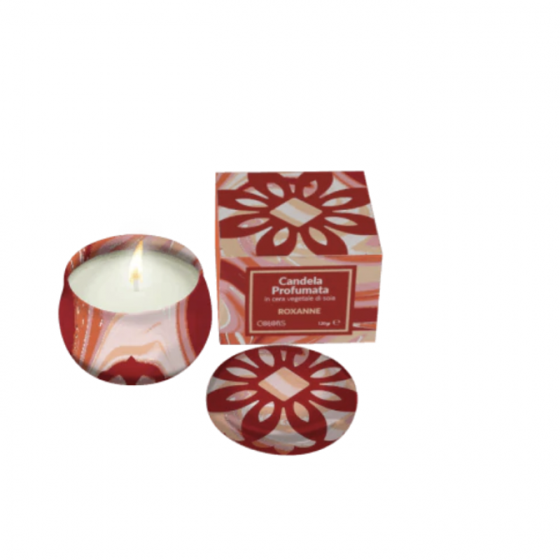 CANDELA PROFUMATA ROXANNE (agrume rosa)