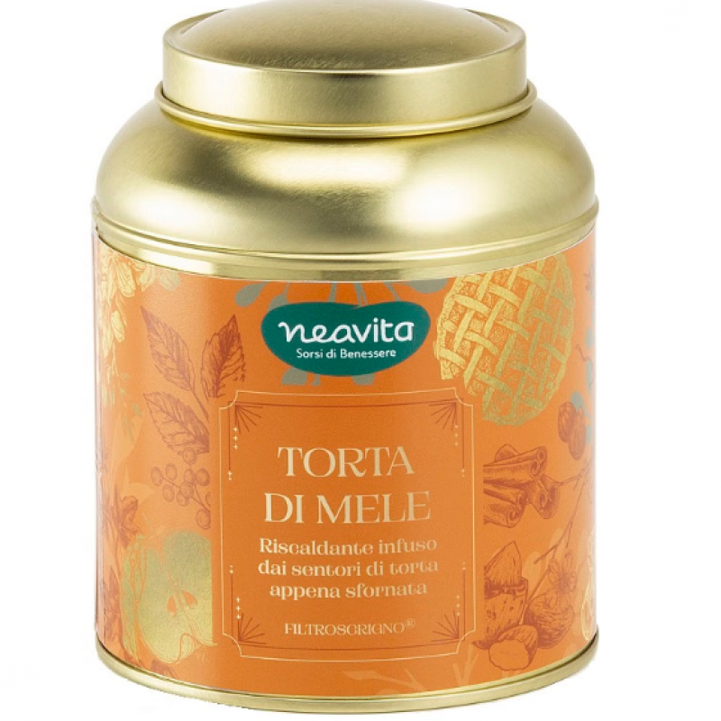 NEAVITA INFUSO TORTA MELE 12 FILTRI INFUSI GOLOSI