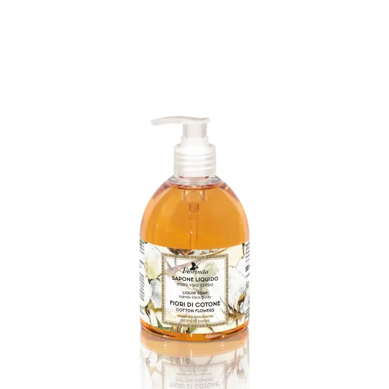 SAPONE LIQUIDO Fiori di Cotone