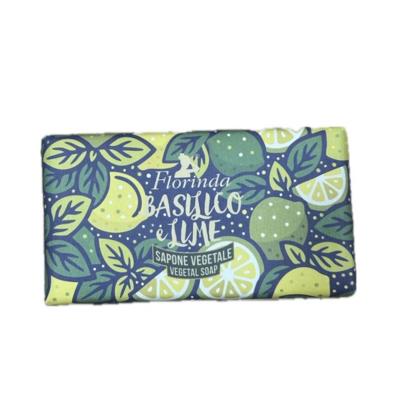 SAPONE VEGETALE BASILICO E LIME
