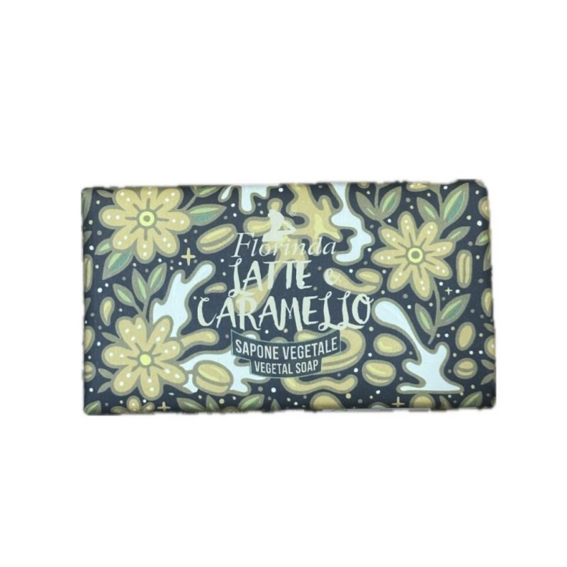 SAPONE VEGETALE LATTE E CARAMELLO