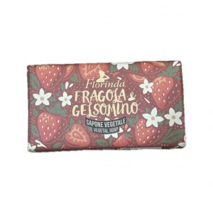 SAPONE VEGETALE FRAGOLA E GELSOMINO