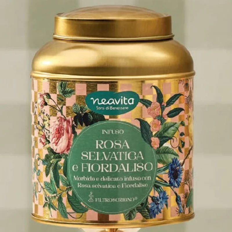 Infuso ROSA SELVATICA e FIORDALISO 12 filtroscrigno