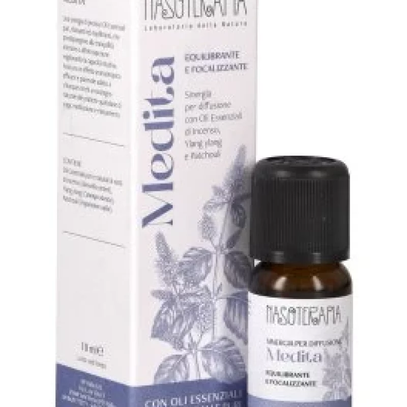 Sinergia per Diffusori con Oli Essenziali Puri MEDITA