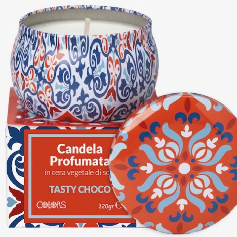 Candela Profumata TASTY CHOCO - CIOCCOLATA E ARANCIA