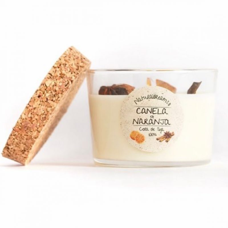 Candela in Cera di Soia ARANCIA e CANNELLA