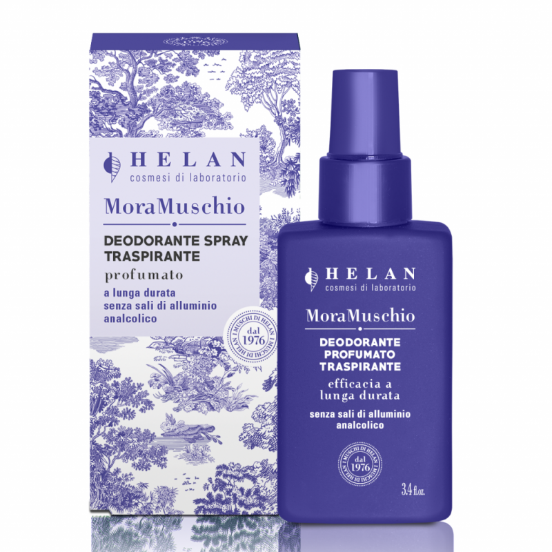 Deodorante Profumato Traspirante Spray MORA MUSCHIO 100 ml