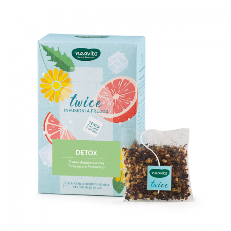 TWICE DETOX - Infusi a freddo 12 MaxiFiltri