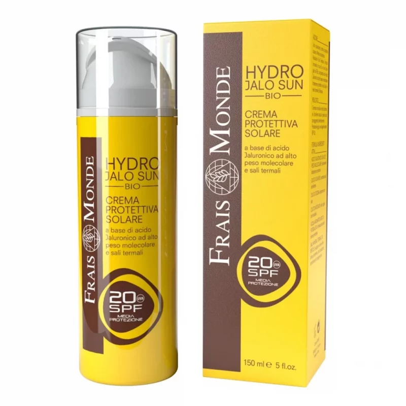HYDRO JALO SUN BIO Crema CORPO Protettiva Solare SPF 20