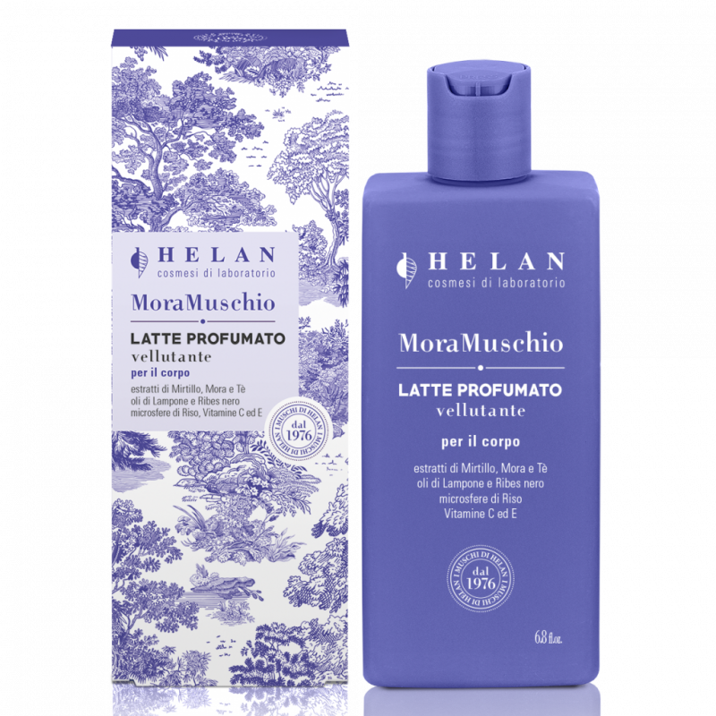 Latte Profumato Vellutante MORA MUSCHIO 200 ml