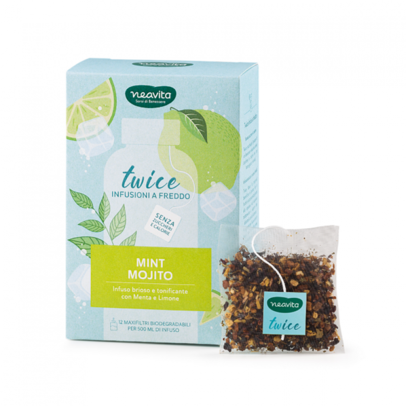 TWICE MINT MOJITO - Infusi a freddo 12 MaxiFiltri