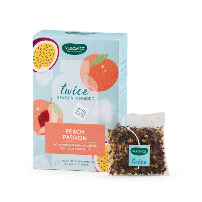 TWICE PEACH PASSION - Infusi a freddo 12 MaxiFiltri