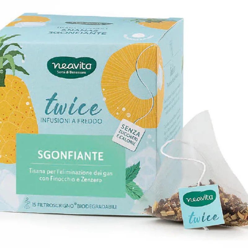 TWICE SGONFIANTE - Infusi a freddo 15 bustine filtroscrigno